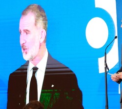 El Rey en su intervención en el “I Encuentro de Ciudades Iberoamericanas”