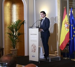 Intervención del presidente del jurado, Rodrigo Cortés