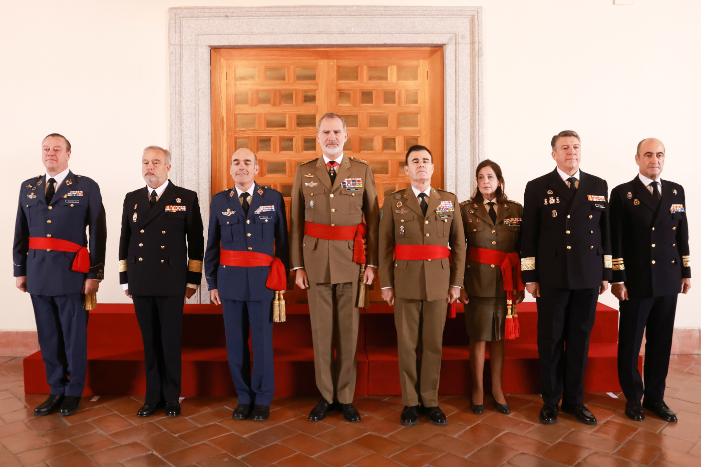 Division Rey InicioActividades y Agenda - Audiencia militar a un grupo de generales ...