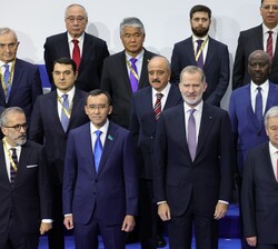 Don Felipe en los prolegómenos de acto