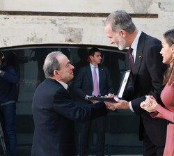 Rodrigo Bercovitz, socio fundador del estudio jurídico Bercovitz Carvajal, recibe la Medalla de Oro al Mérito en las Bellas Artes 2023