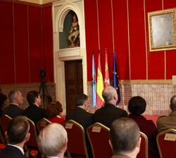 Intervención del presidente del Patronato del Alcázar, Ignacio Ojeda