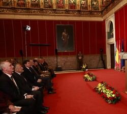 Intervención de la directora de la Real Academia de Historia, Carmen Iglesias