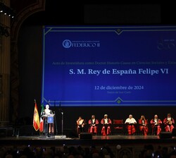 El Rey en su “Lectio Magistralis”