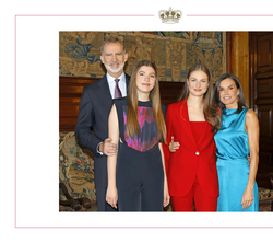 Felicitación de Navidad de Sus Majestades los Reyes, Su Alteza Real la Princesa de Asturias y Su Alteza Real la Infanta Doña Sofía