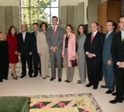 Reunión con representantes del programa "Jóvenes Líderes Hispanos"