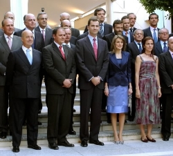 Los Príncipes en foto de familia