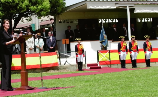 S.A.R. la Princesa de Asturias durante su discurso