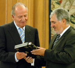 El Rey con el Fiscal General del Estado