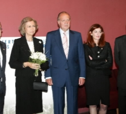 Los Reyes con los presidentes de las Fundaciones Víctimas del Terrorismo