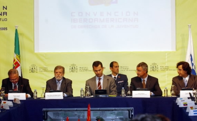 El Príncipe durante la inauguración