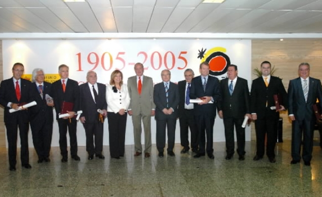 El Rey durante la conmemoración