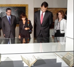 El Príncipe durante la inauguración