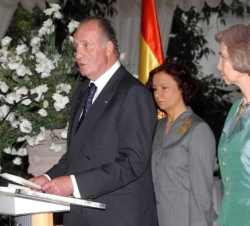 Recepción a la colectividad española en Chile. Embajada de España. Santiago de Chile, 14 de enero de 2004