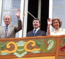 Visita al Ayuntamiento de Santiago de Chile. 15 de enero de 2004