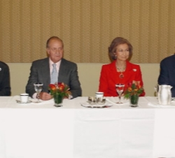 Visita a la Fundación Bill y Melinda Gates. 22 de noviembre de 2004