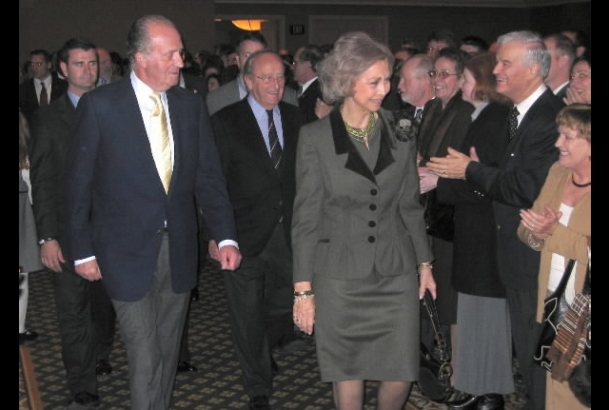Recepción a la colonia española. 21 de noviembre de 2004