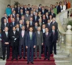 Foto de familia de los participantes
