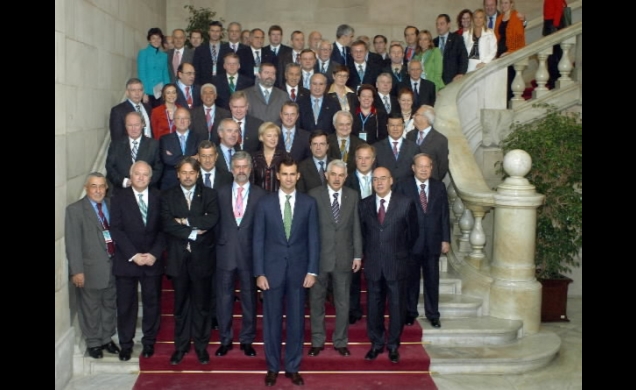 Foto de familia de los participantes