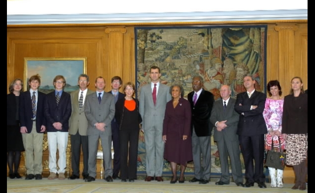 Foto de familia de la audiencia