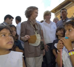 Visita a Izalco, (El Salvador), 19 de octubre de 2005