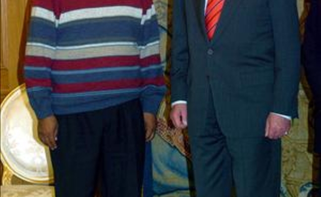 El Rey con el presidente electo de Bolivia