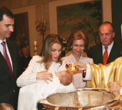 Momento del bautizo