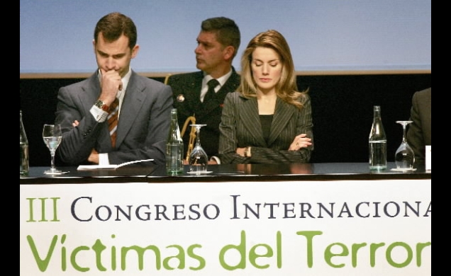 Los Príncipes, durante la intervención de Maite Pagazaurtundúa