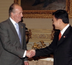 Audiencia al Primer Ministro de Tailandia, el Sr. Thaksin Shinawatra