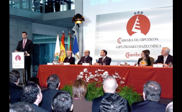 Don Felipe, durante su discurso