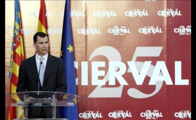 Don Felipe durante su intervención