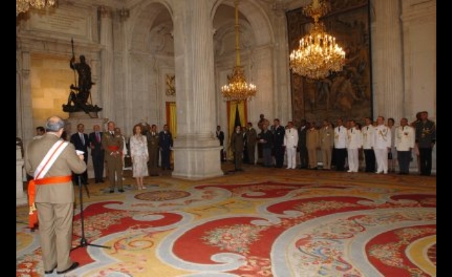 Recepción que ofrecen anualmente a los Agregados Militares