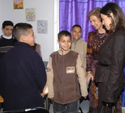 Visita al Observario Nacional de los Derechos del Niño
Rabat, 18 de enero de 2005