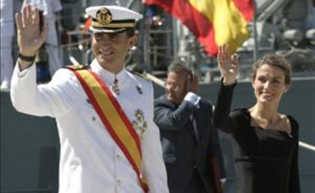 Los Príncipes, a su llegada