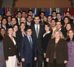 El Príncipe de Asturias en el Banco Interamericano de Dearrollo