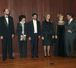 Su Majestad la Reina en el Concierto de la Orquesta Sinfónica Nacional Checa