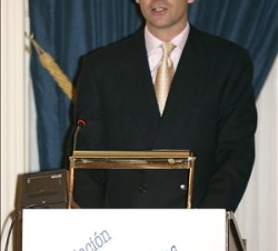Don Felipe, durante sus palabras