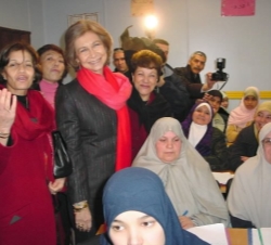 Centro de Alfabetización para Mujeres. 
Attatba, 21 de febrero de 2005