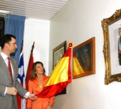 Descubrimiento de placa en el Hospital Español
25 de febrero de 2005