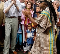 Visita a la favela del barrio de Candeal
26 de febrero de 2005