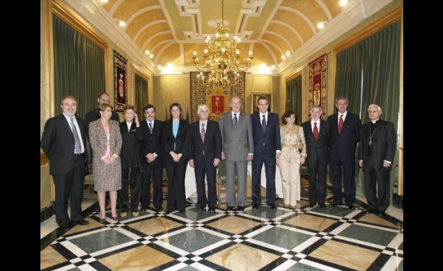 Foto de familia del Real Patronato