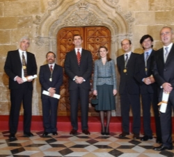Los Príncipes en la entrega de la XVI edición de los Premios Rey Jaime I