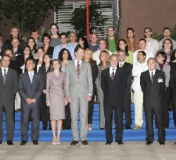Los Príncipes visitan el Instituto Astrofísico de Canarias