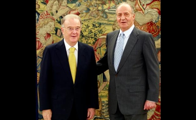 Don Juan Carlos con Jorge Sampaio
