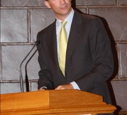 Don Felipe durante su discurso