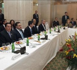 Desayuno de trabajo con los Presidentes Centroamericanos