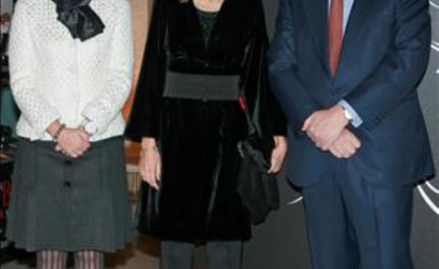 La Princesa de Asturias, con la presidenta de la Comunidad de Madrid y el presidente de la Asociación Española Contra el Cáncer