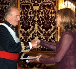 Su Majestad recibe las Cartas Credenciales de la Embajadora de Bosnia y Herzegovina, Zeljana Zovko
