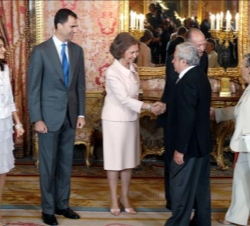 Los Reyes y los Príncipes, con Juan Marsé y su esposa