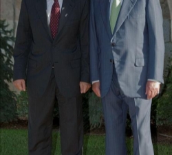 Don Juan Carlos con el presidente del Gobierno